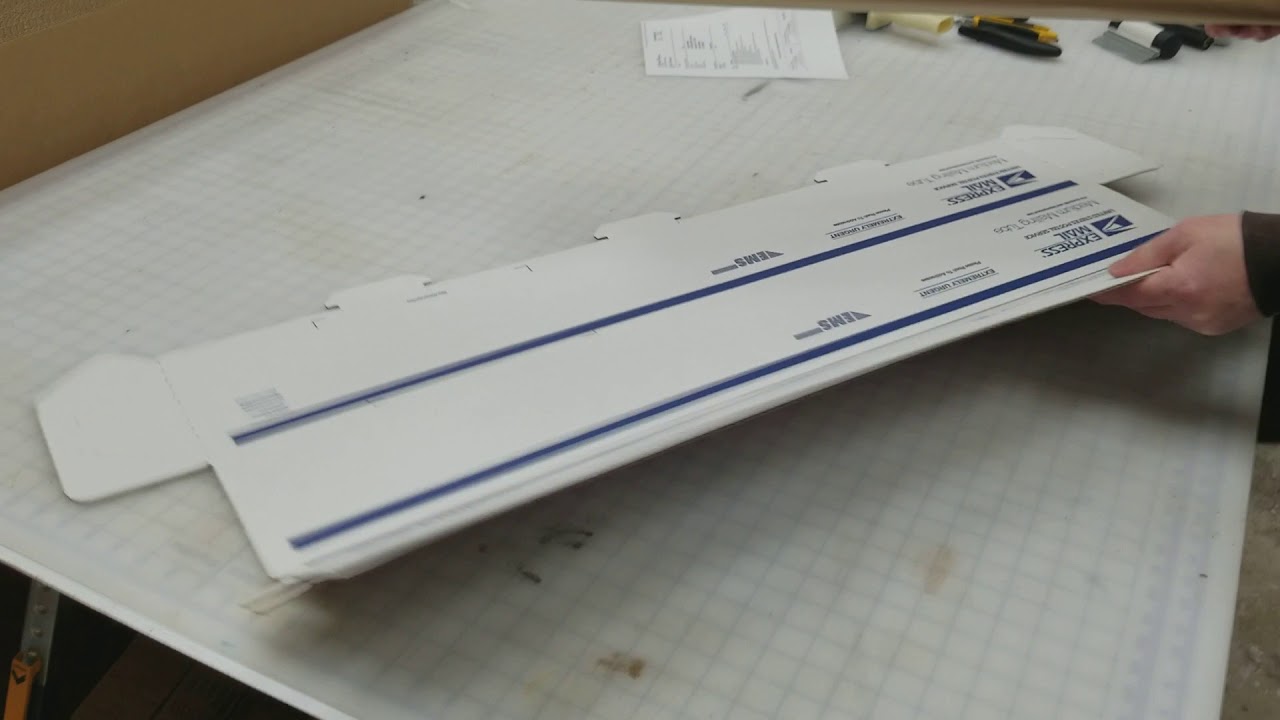 How to Pack a Long Skinny Sign with a Shipping Triangle