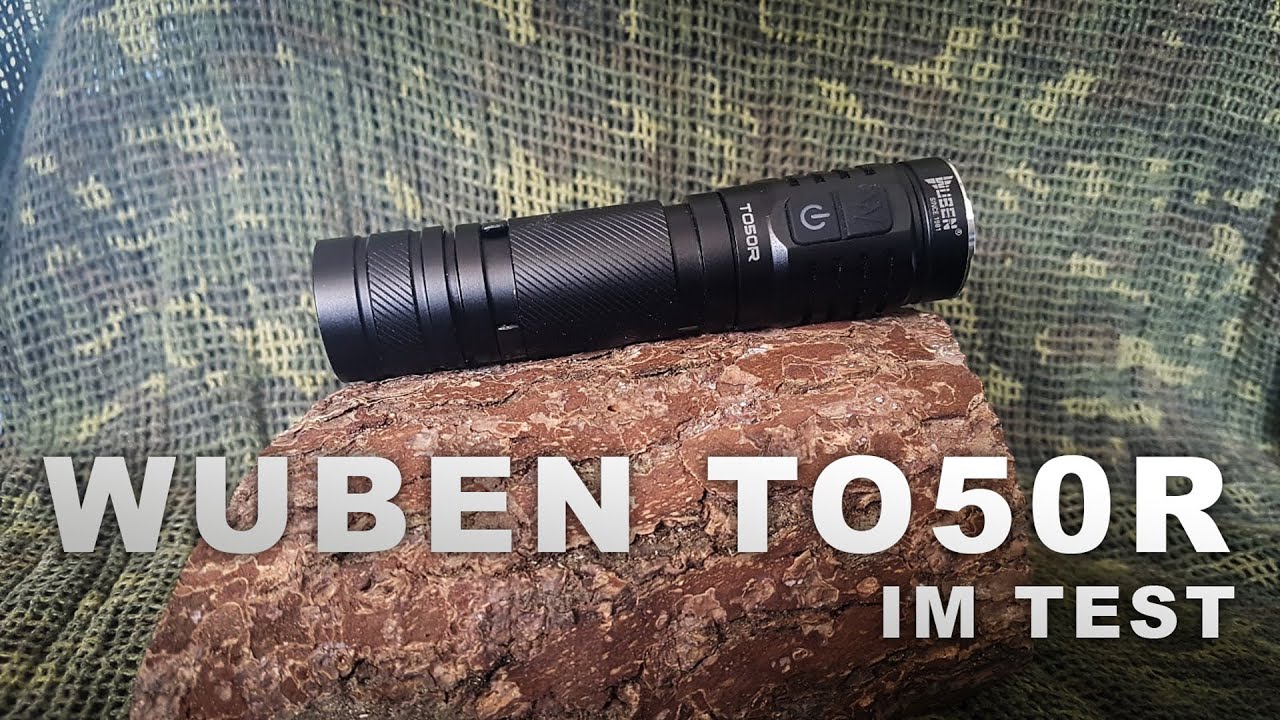 Wuben TO50R wiederaufladbare LED Taschenlampe im Test