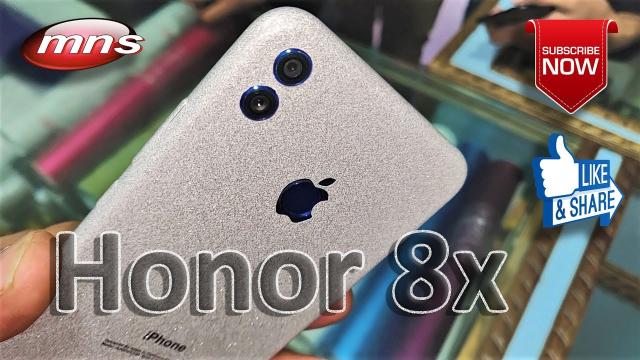 Honor 8x iPhone XR Lamination Decorate Mobile by MNS COMPUTER