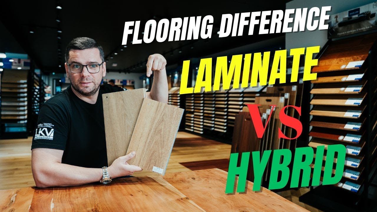 What's the difference between Laminate vs Hybrid floor? | Simply Explained