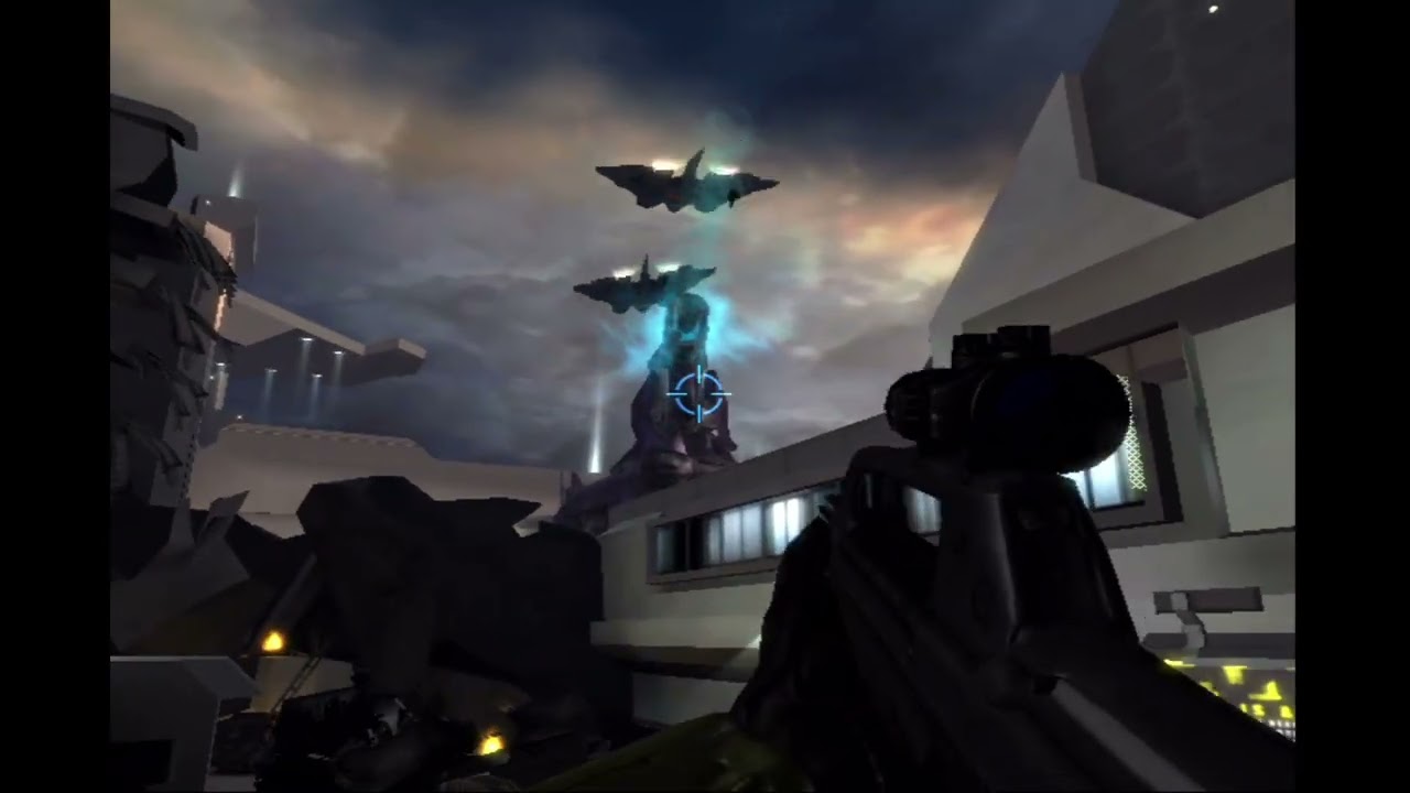Halo 2 E3 Demo on 1.4ghz Xbox (1080p, no debug text)