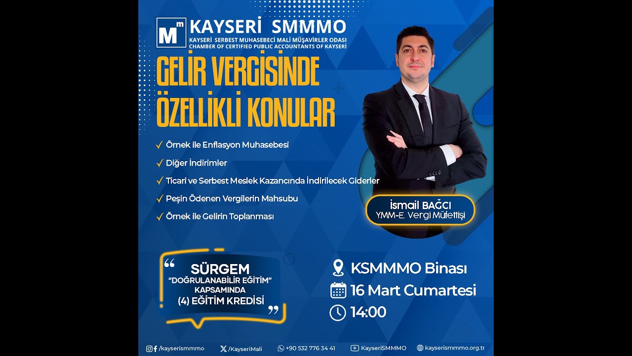Gelir Vergisinde Özellikli Konular