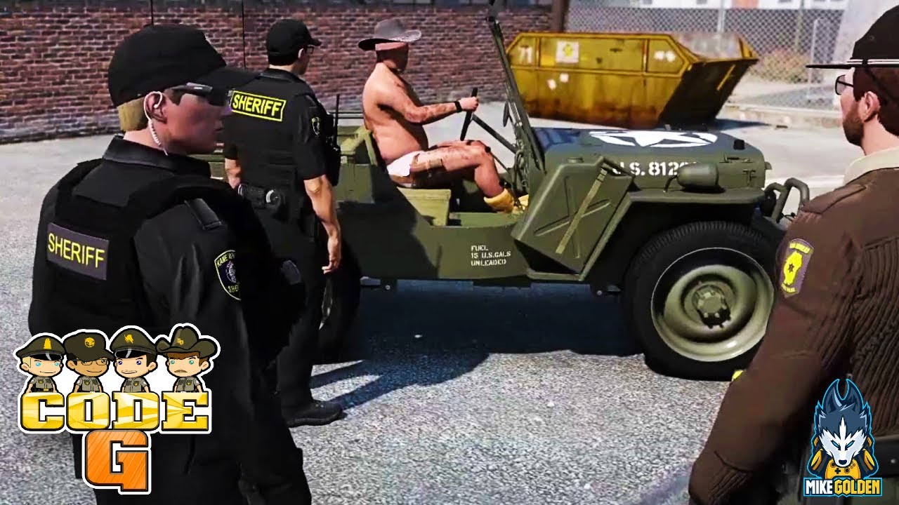 Jonah’s Great Escape From The Bois! | FiveM Code G Pilot Episode