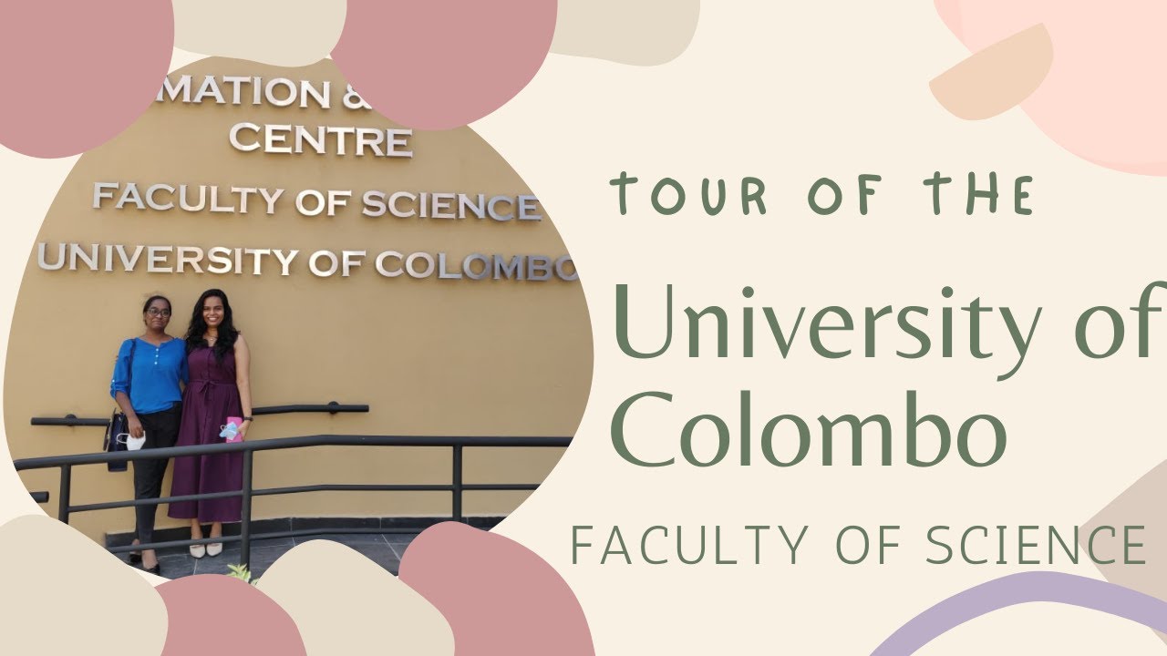University of Colombo- Faculty of Science Tour | UOC FOS Vlog