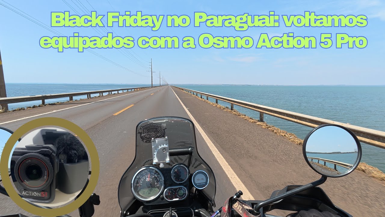 Deu Black Friday no Paraguai! Nova Osmo Action 5 Pro na estrada