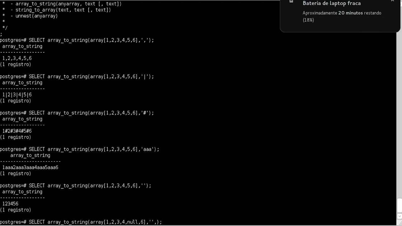 Três dicas para trabalhar com Arrays no PostgreSQL