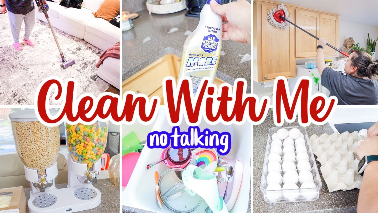 CLEANING MOTIVATION NO TALKING CLEAN WITH ME | CLEANING MUSIC | KARLA'S SWEET LIFE
