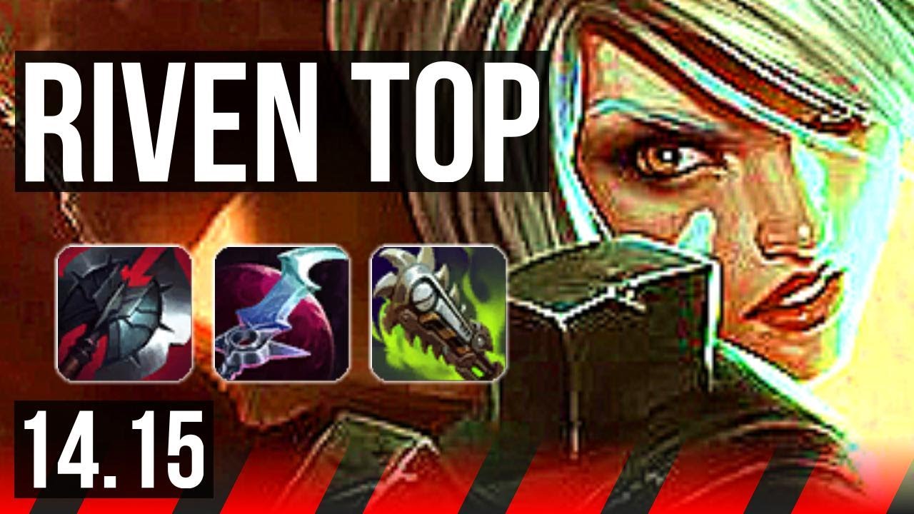 RIVEN vs KLED (TOP) | 7k comeback, 68% winrate, 6 solo kills, 43k DMG, 17/3/5 | EUNE Master | 14.15
