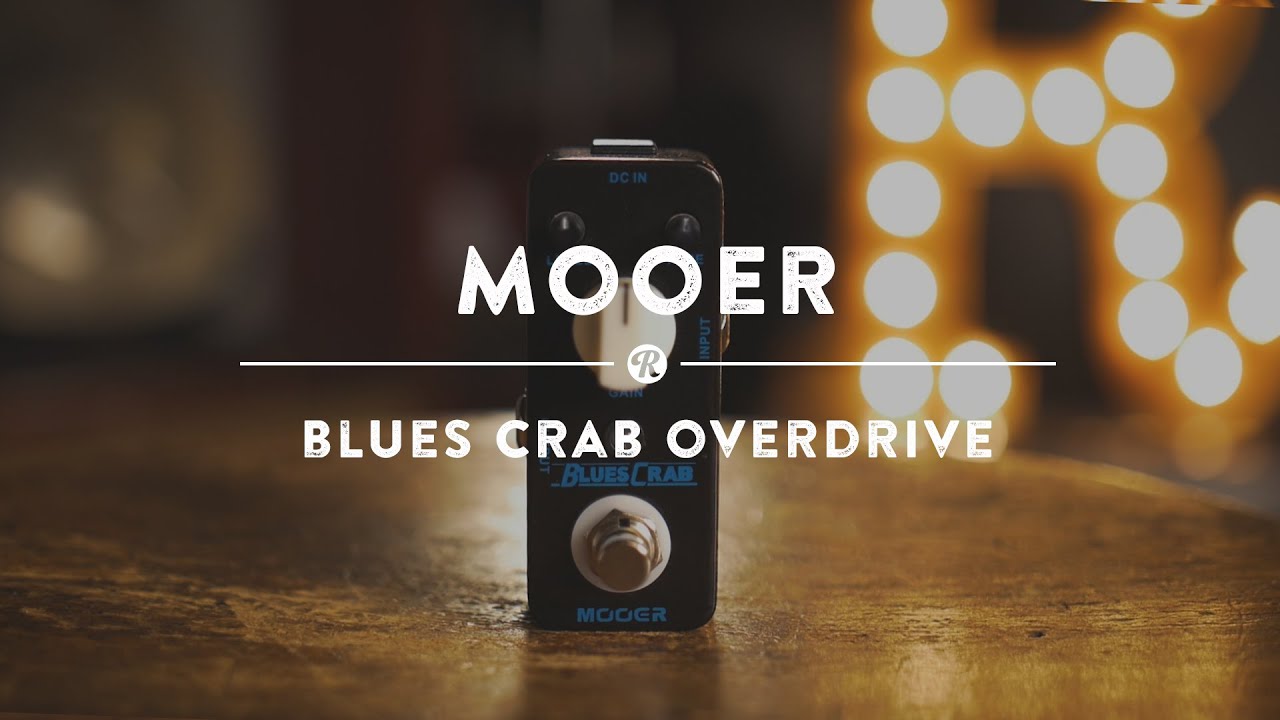 Mooer Blues Crab Overdrive | Демо-видео реверберации