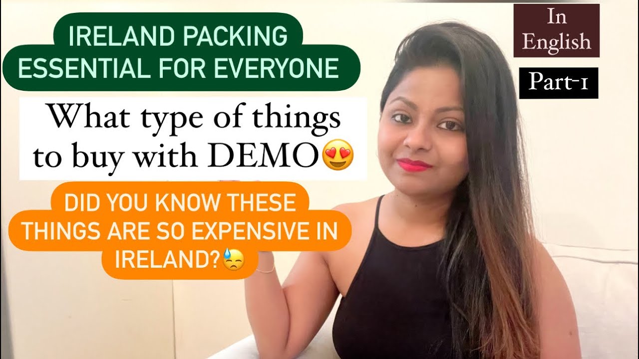 Things to pack for Ireland.🇮🇪Must watch before you start packing for Ireland.🧳Do’s and Don’t.❌
