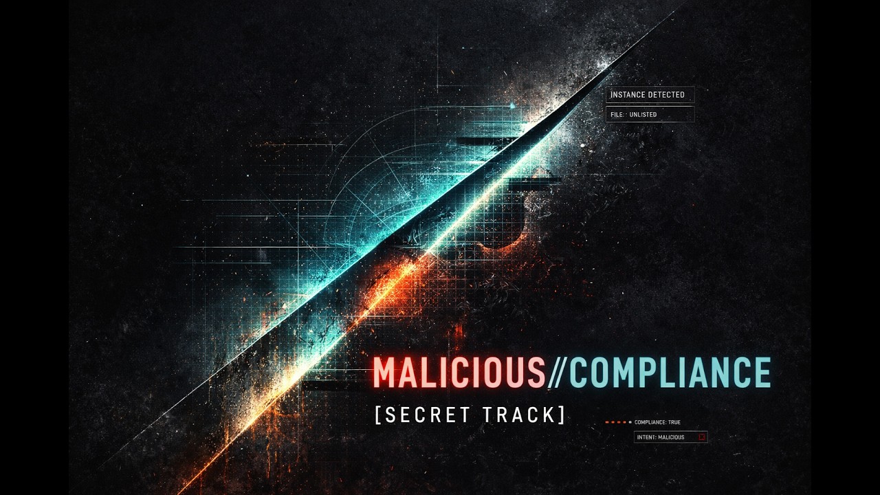RΞCΛNT – MALICIOUS//COMPLIANCE [Secret Track from The Gentle Incision]