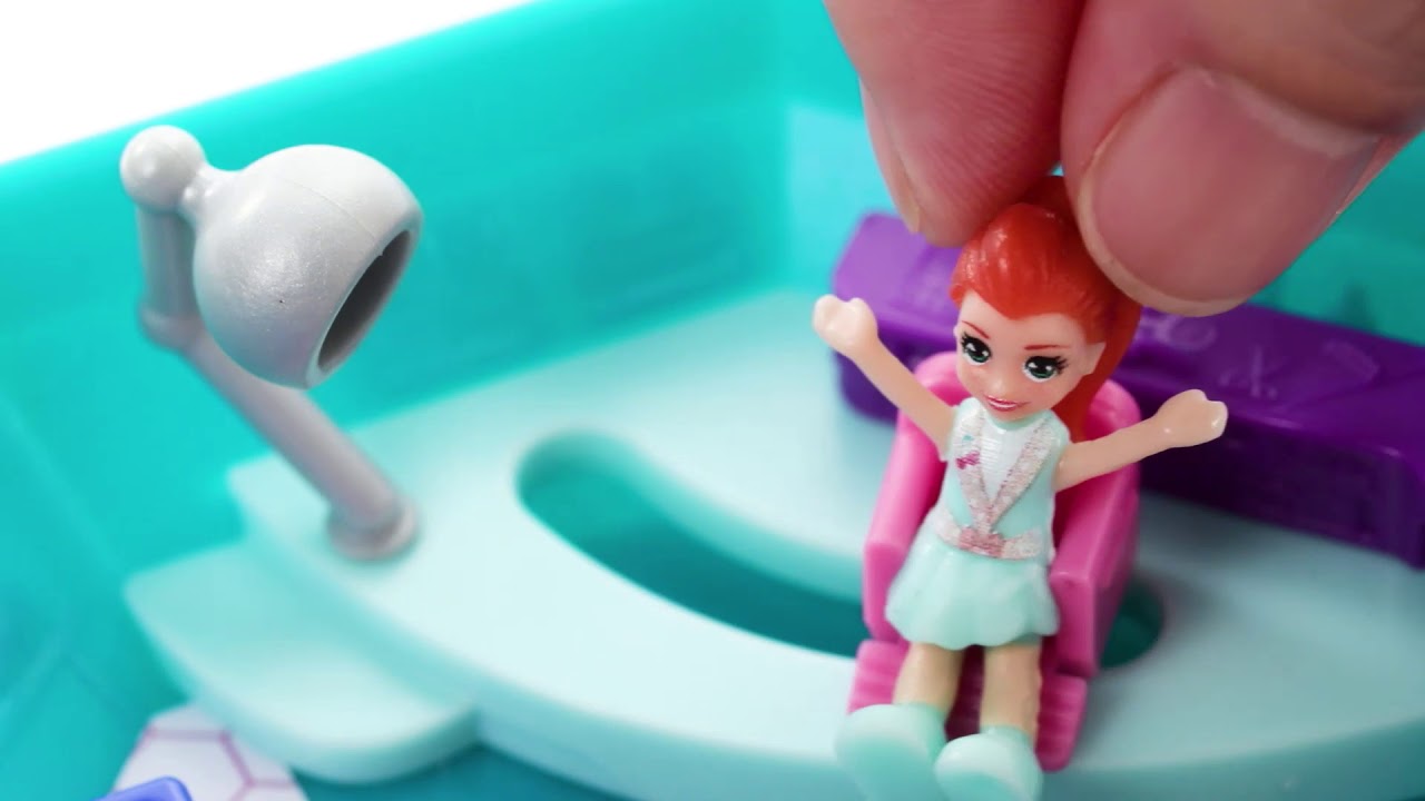 Polly Pocket - Salonik spa Kompaktowy zestaw GDK81/FRY35 | Demo video