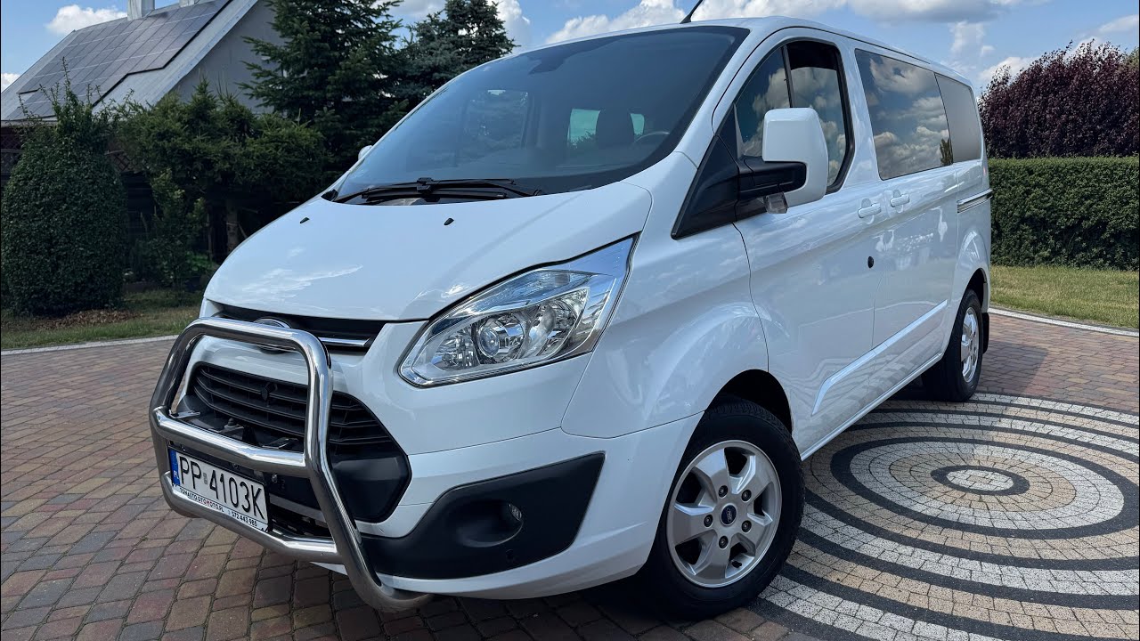 Ford Transit Custom nie tylko Brygadowka ale świetny rodzinny autobus SALON POLSKA 2016 rok 2.2tdci