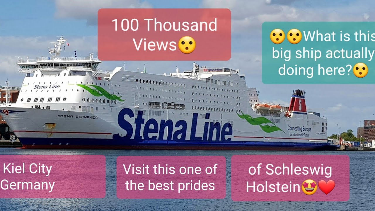 Kieler Hafen -Kiel International Harbor -Kiel Port (Kiel City, Schleswig Holstein as Beautiful City)