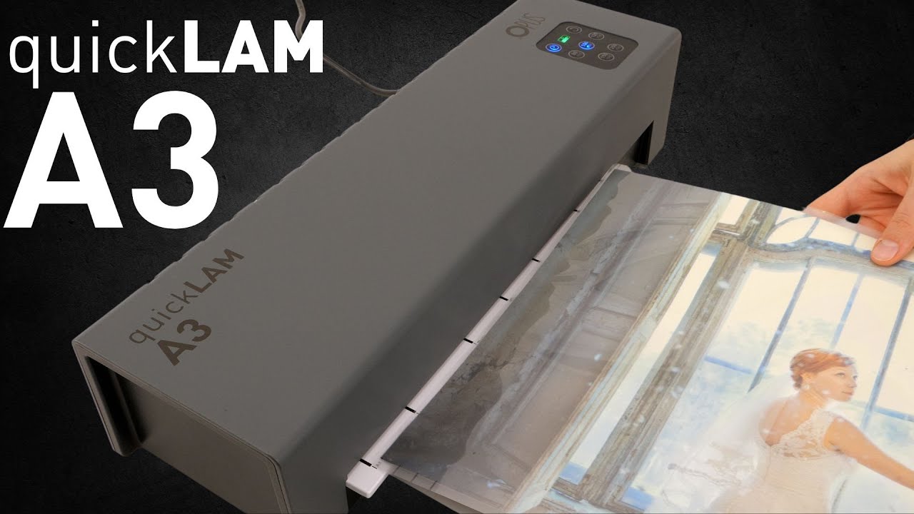 Uniwersalny i zaawansowany laminator biurowy OPUS quickLAM A3