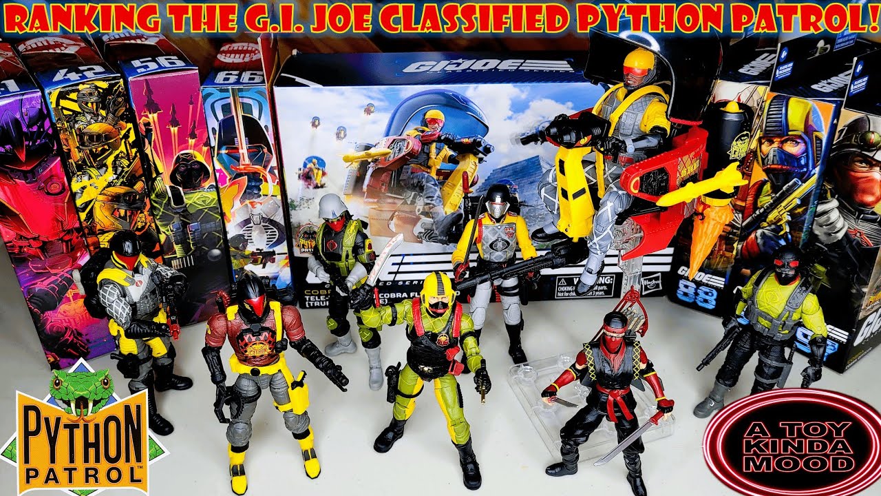 Ranking The New GI Joe Classified PYTHON PATROL!