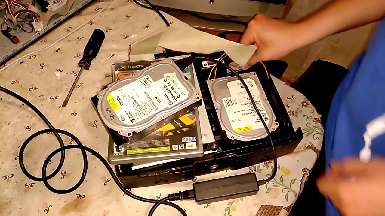 Xbox original / clásico | Cambiar disco duro con chip virtual 2022