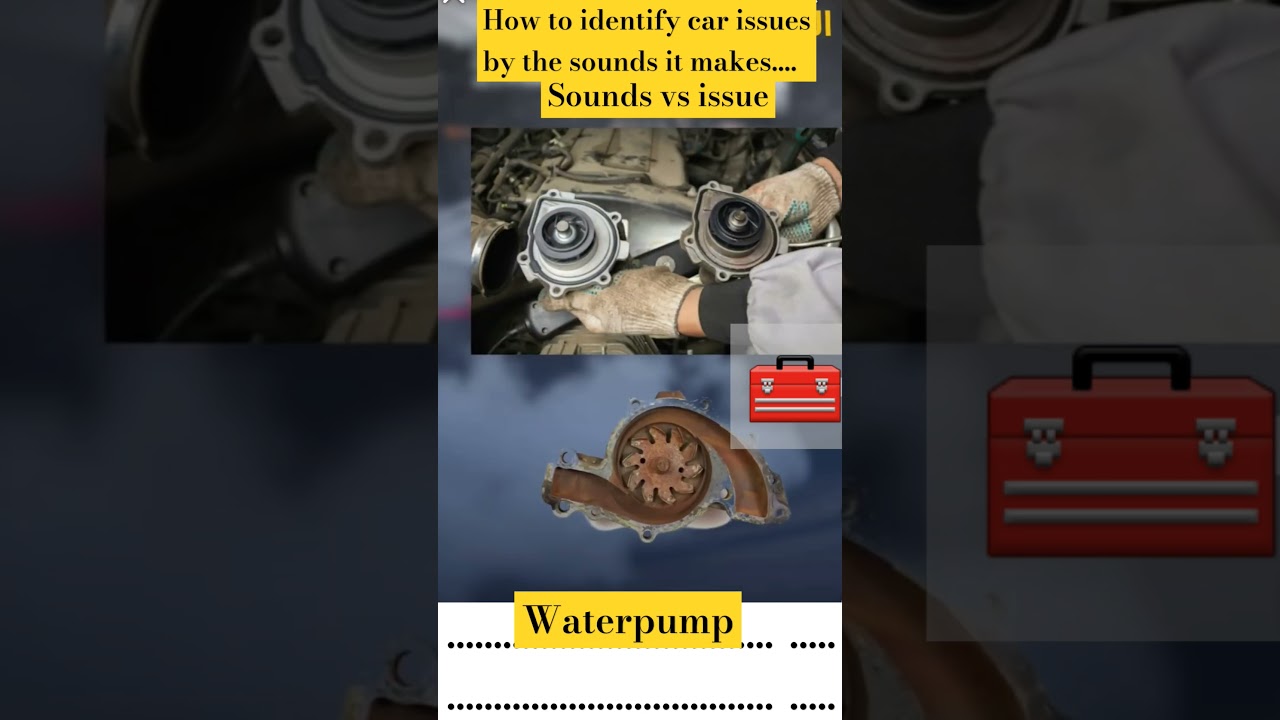How to identify car issues through sounds...tips and hints..learn more.