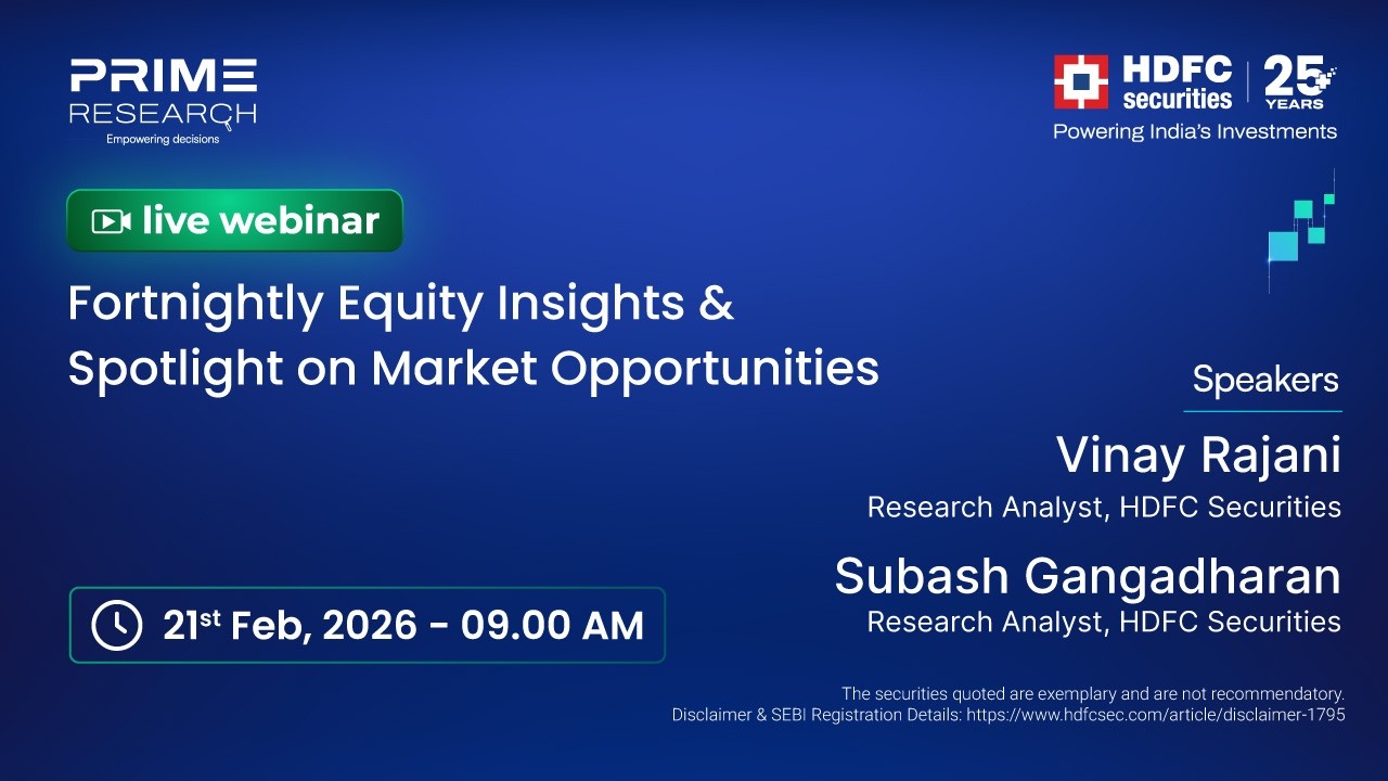 Fortnightly Equity Insights & Spotlight on Market  Opportunities