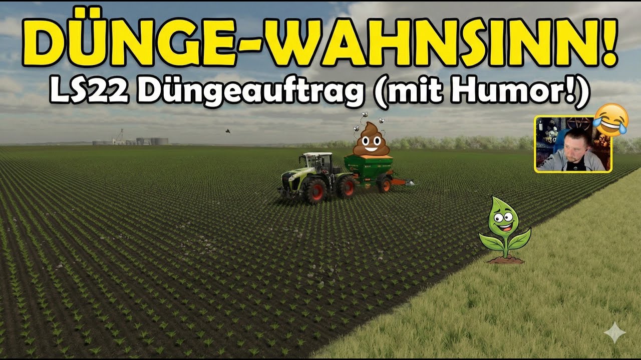 155. Folge im Projekt Amerikanisches Farmland (LS22) weiter geht es mit einem Düngeauftrag