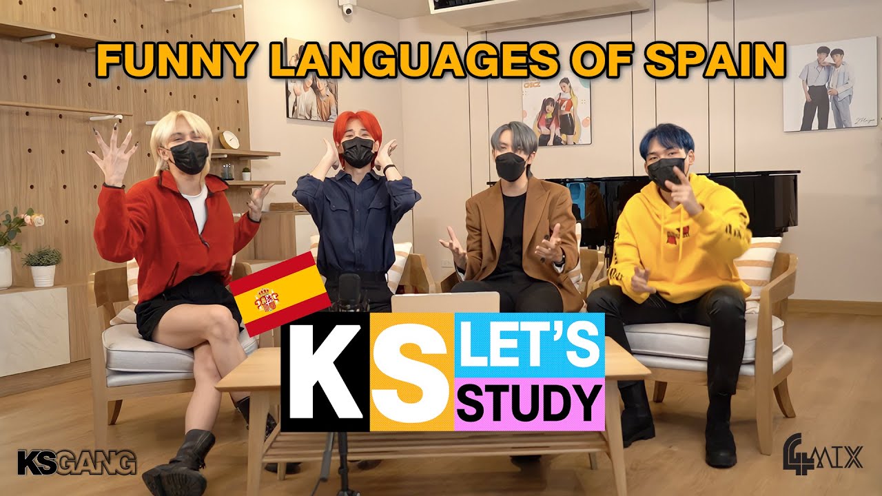 KS LET'S STUDY - 4MIX Funny Languages of Spain.
