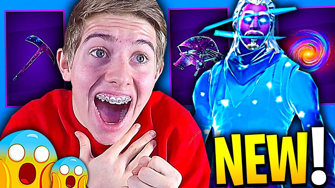 J'AI ENFIN DÉBLOQUÉ LE NOUVEAU SKIN GALAXY SUR FORTNITE BATTLE ROYALE !!!
