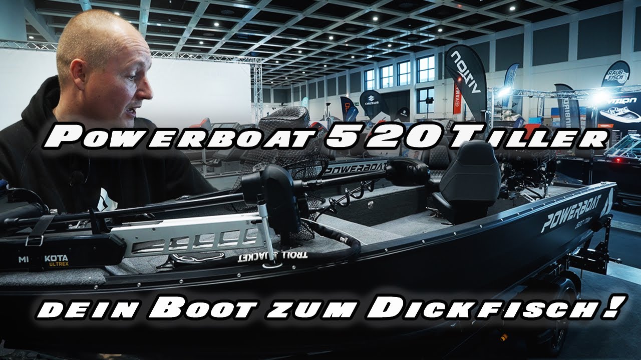Powerboat 520 Tiller, dein Boot zum Dickfisch!