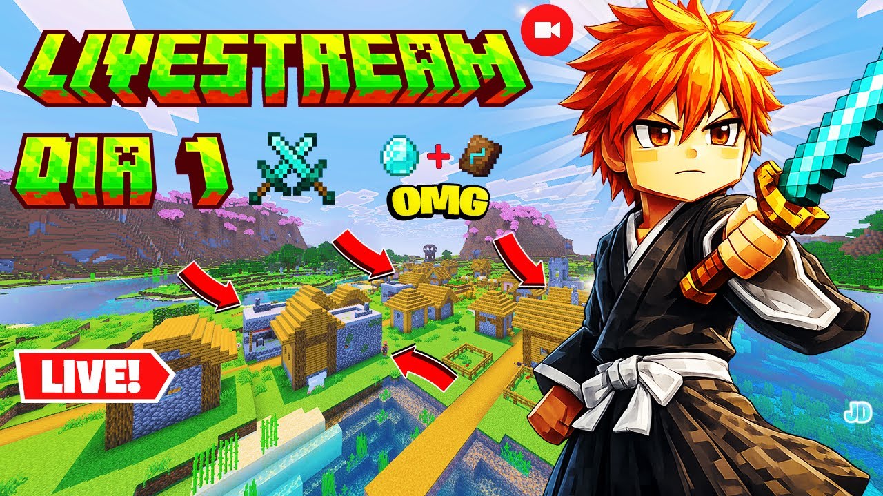 🔴SEED PERFEITA MINECRAFT BEDROCK PT/BR, NOVO MUNDO SURVIVAL COM SUBS DIA1 