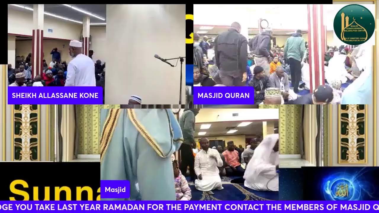 First FRIDAY OF RAMADAN
