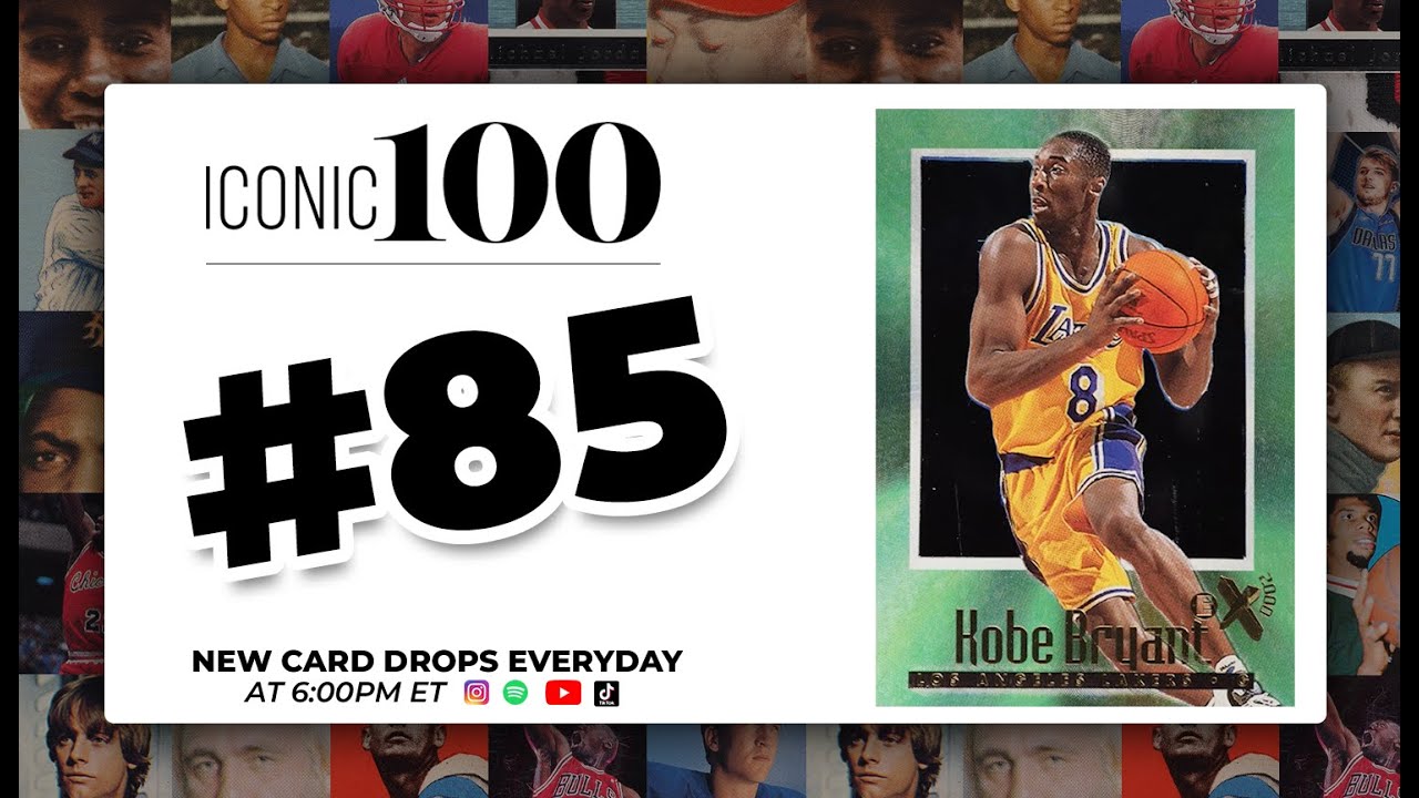 Iconic 100 Countdown | #85 - 1996 EX Kobe Bryant 💜💛
