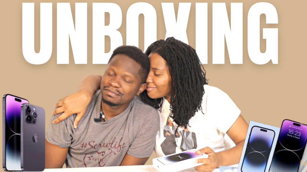 UNBOX MY SUPRISE GIFT WITH ME|| iPHONE14 PRO MAX||Storytime + Our humble beginnings @TheDaniellaUkwa