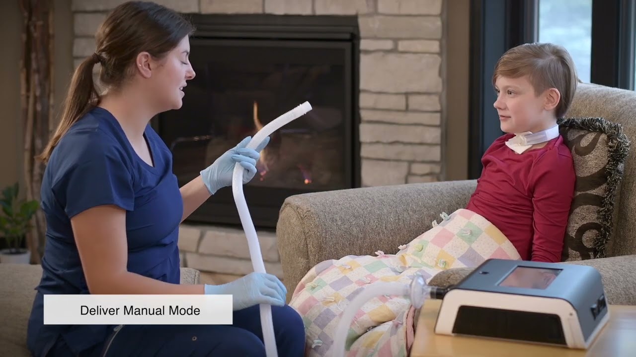 BiWaze® Cough Training - Deliver manual mode therapy
