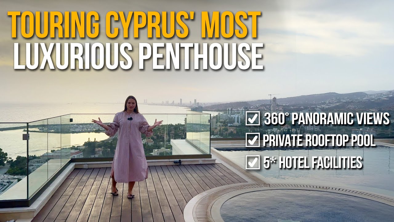 Inside the Most Luxurious Penthouse in Cyprus – You Won’t Believe the View!