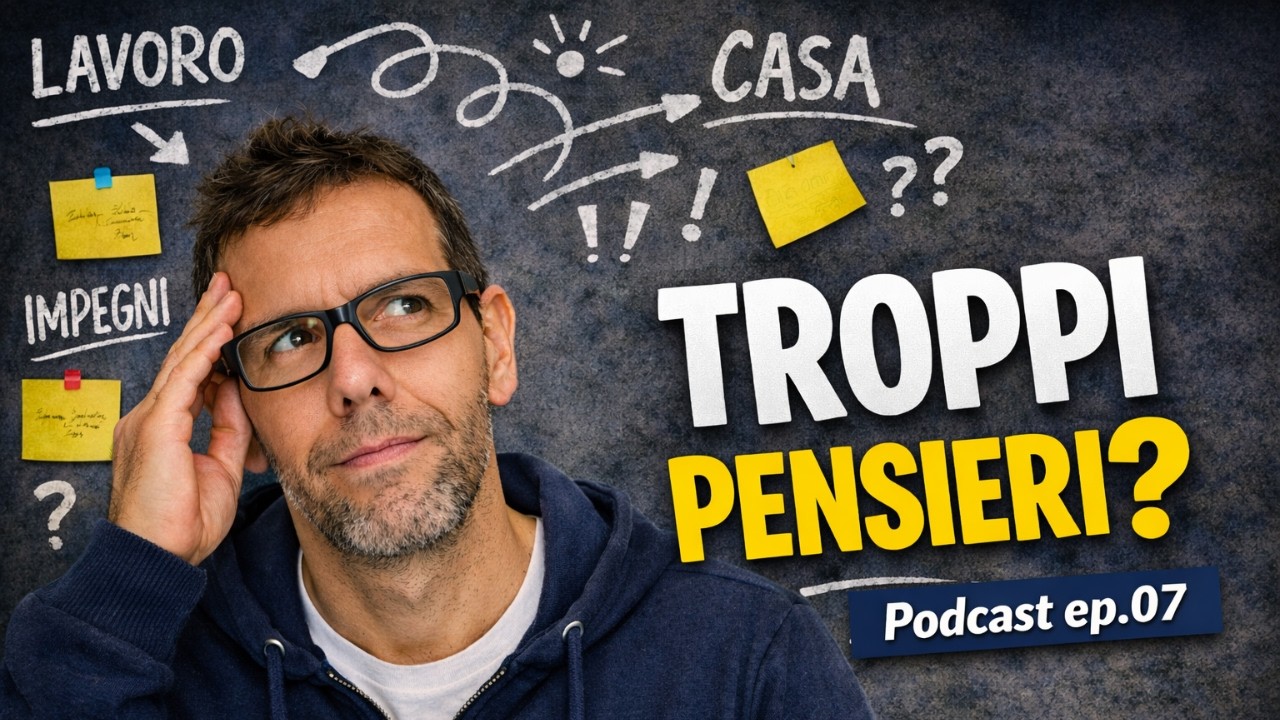 Hai la testa sempre piena? 3 modi semplici per ridurre il carico mentale