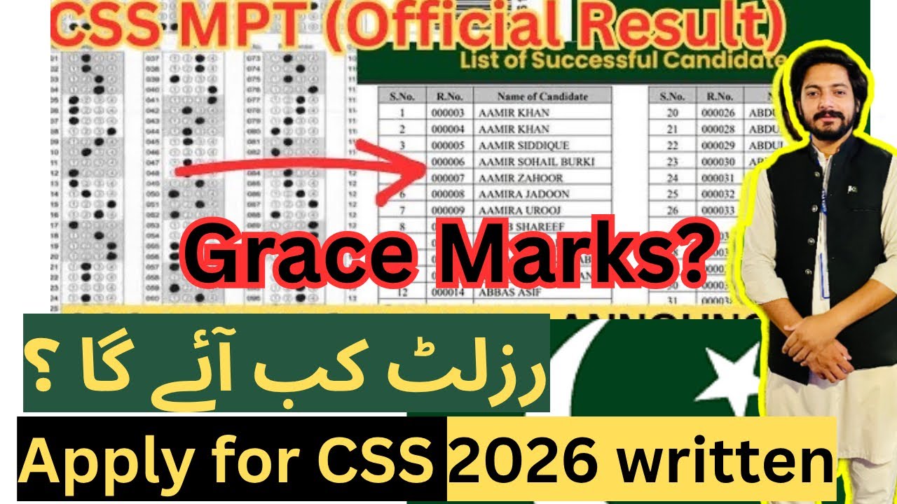 When will the CSS MPT official result come? How many grace marks have you got? When will you appl...