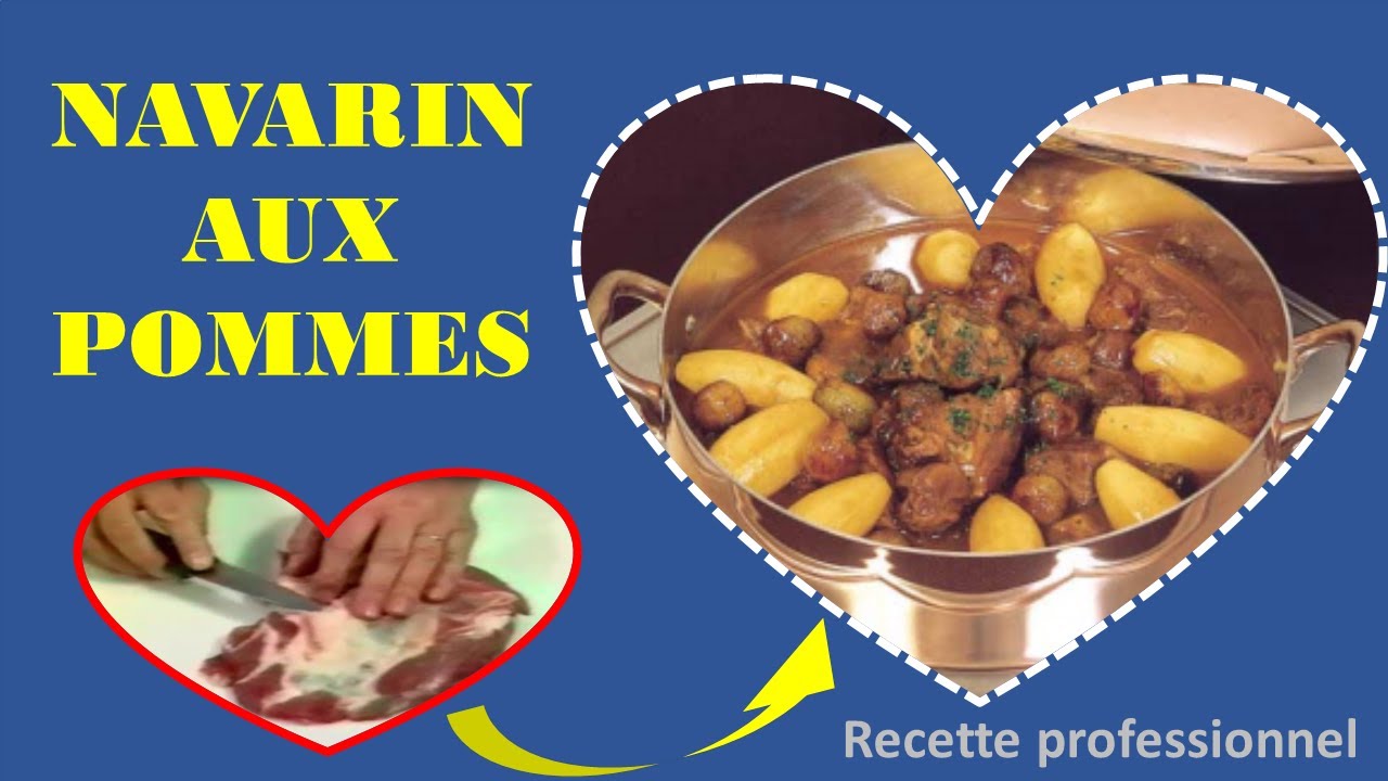 NAVARIN AUX POMMES  ( recette de passe simple et facile )
