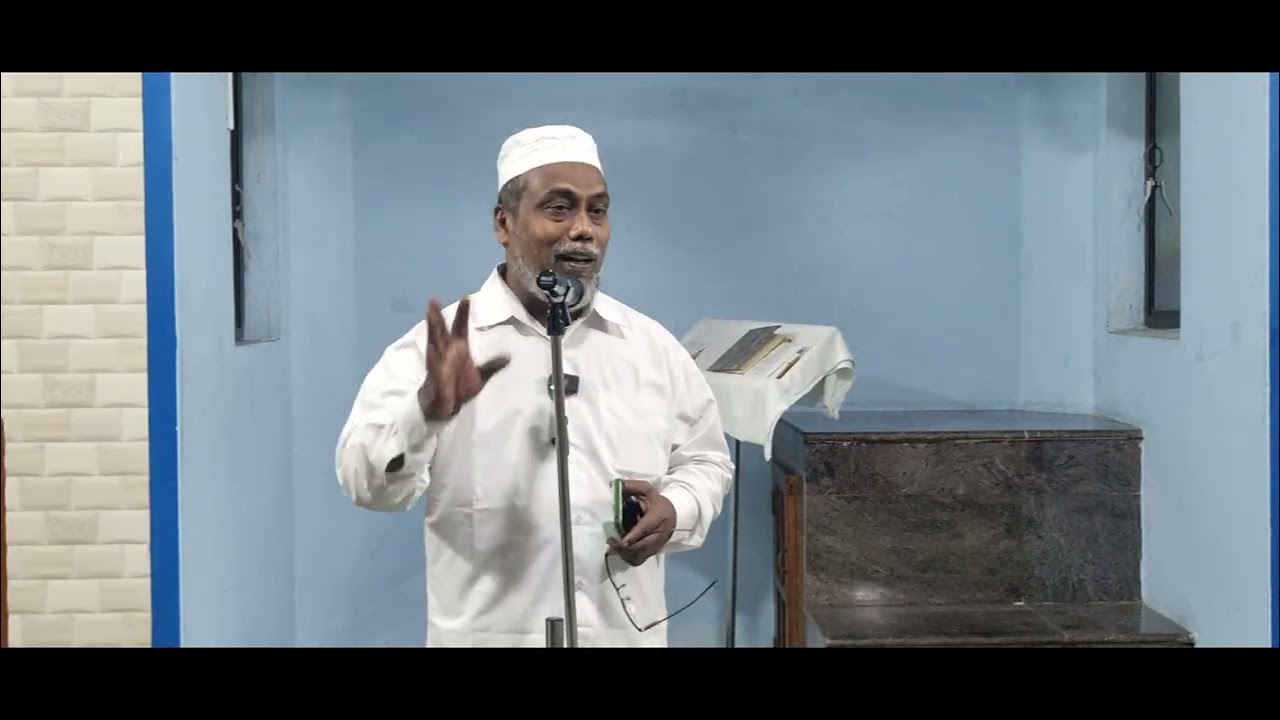 ரமழான் பிறை 24 தராவீஹ் பயான் 13/03/2026 தலைப்பு தவ்பா 🤲🏽 பாவமன்னிப்பு