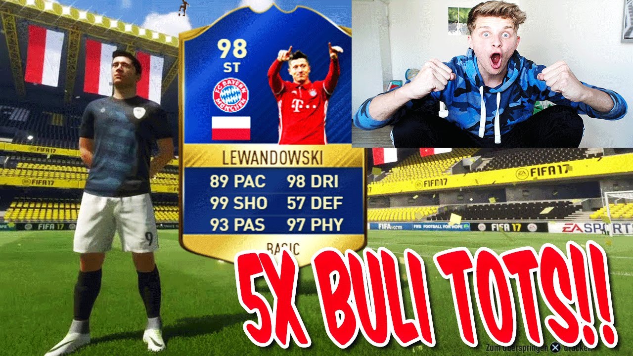 OMG! 5x BUNDESLIGA TOTS IN PACK OPENING! ⛔️🔥😎 - FIFA 17 WALKOUT ULTIMATE TEAM (DEUTSCH)