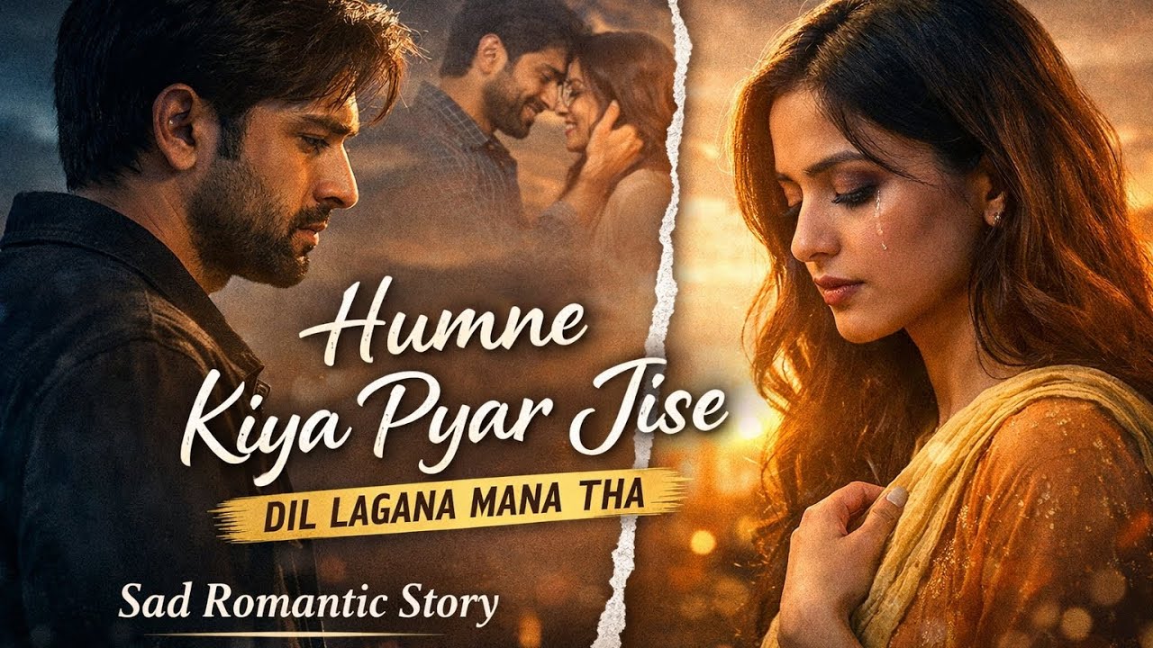 Humne Kiya Pyar Jise | Dil Lagana Mana Tha | Sad Romantic Couple Story | Heart Touching Song