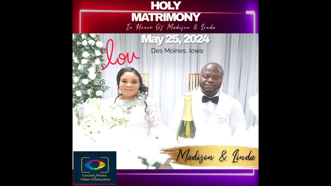 LIBERIAN WEDDING. MADISON GEEBLI AND LINDA SANDY WEDDING PART 1