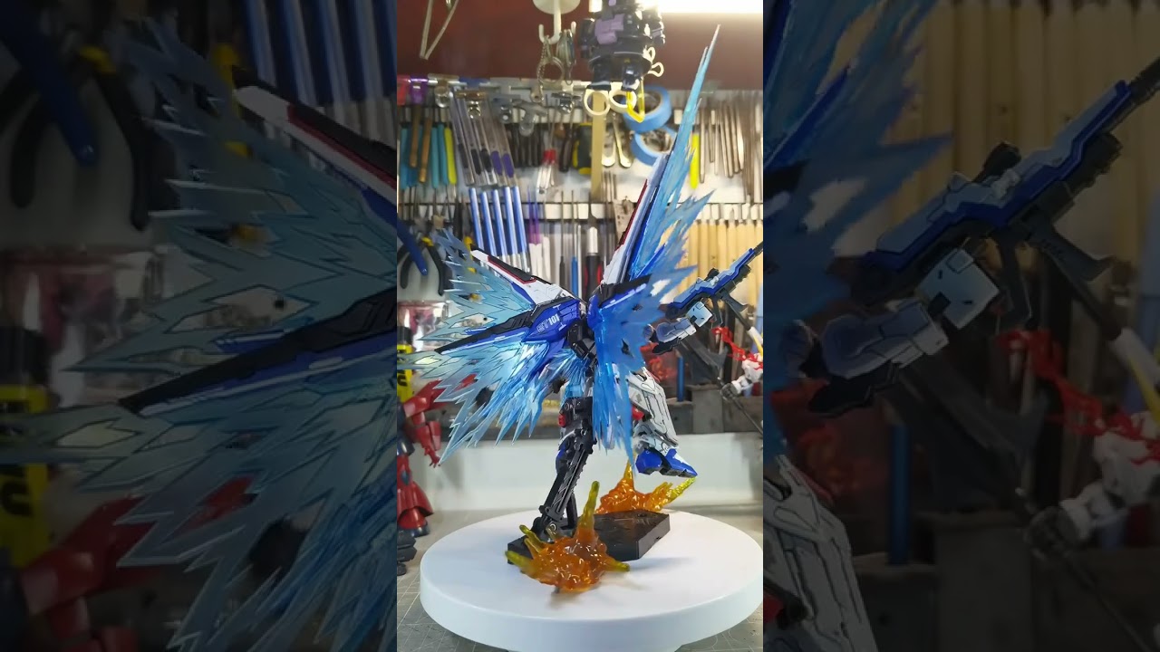 MGSD Gundam Freedom #gundam #gunpla #gunplacustom #gunplabuilders #shorts #gundamseed #mgsd