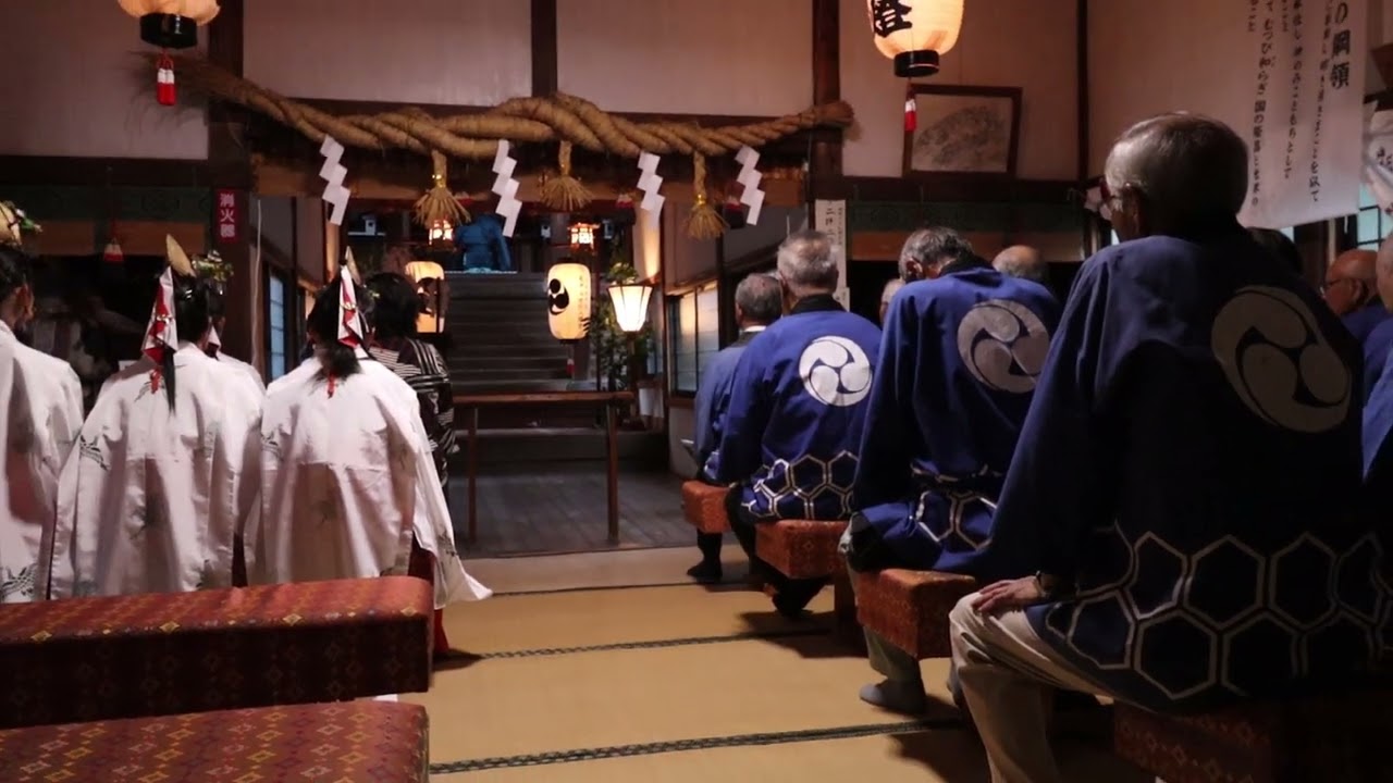 例大祭(大祭神事)　令和7年秋季大祭　田熊八幡宮　尾道市因島の神社