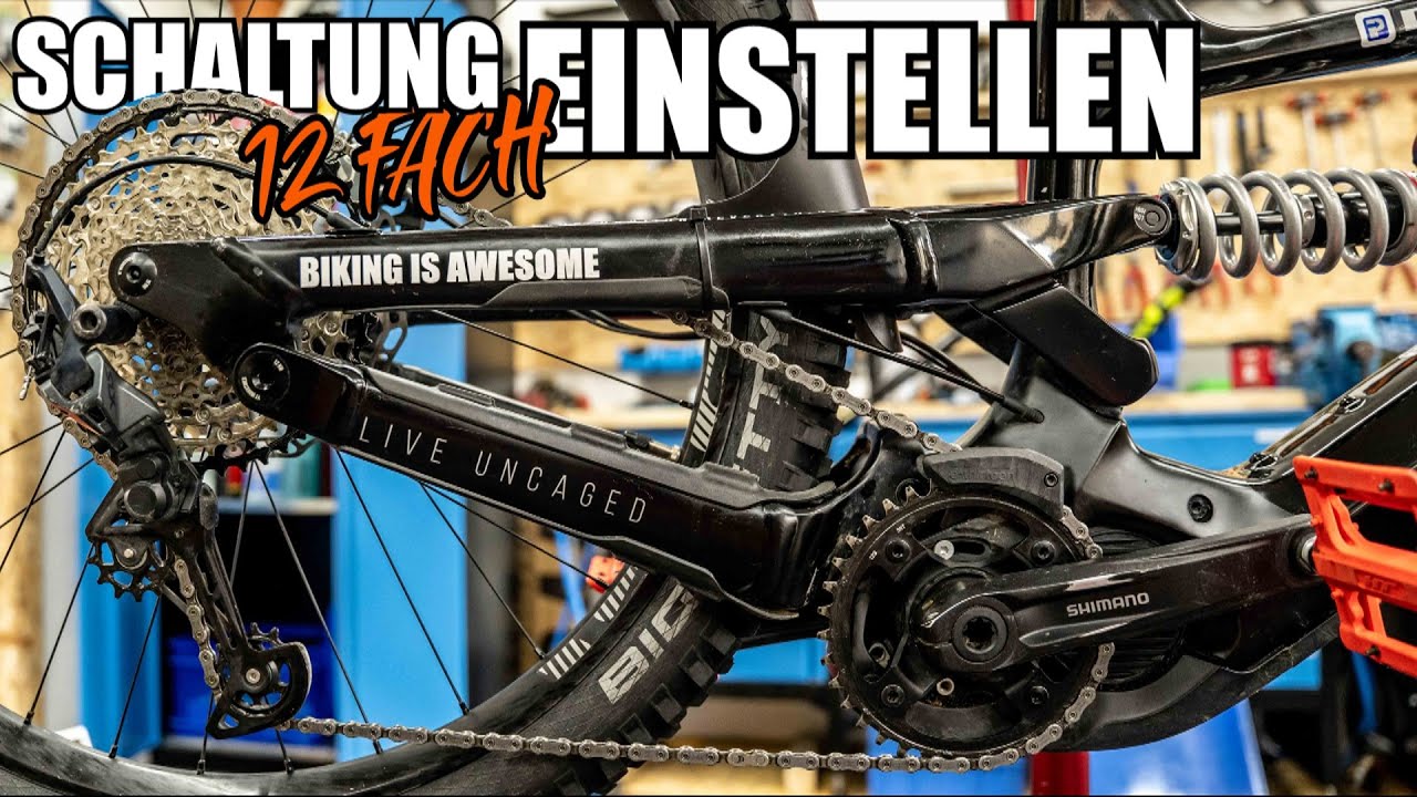 Shimano 12-fach Schaltung korrekt einstellen