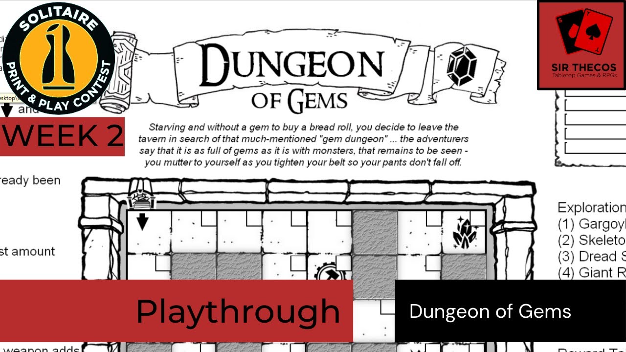 Playthrough | Dungeon of Gems