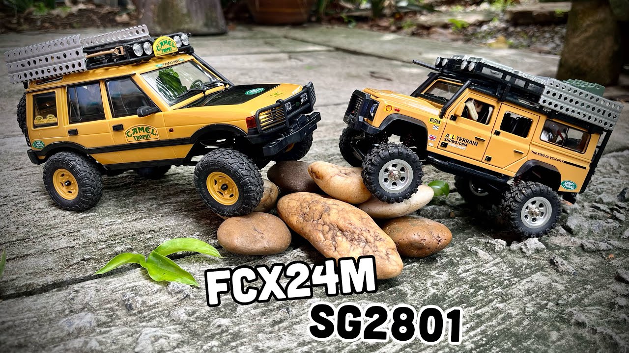 FMS FCX24M vs Pinecone SG2801 | RC Car Comparison