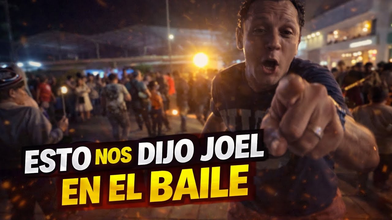 ESTO NOS DIJO JOEL CUANDO LO GRABANOS BAILANDO 