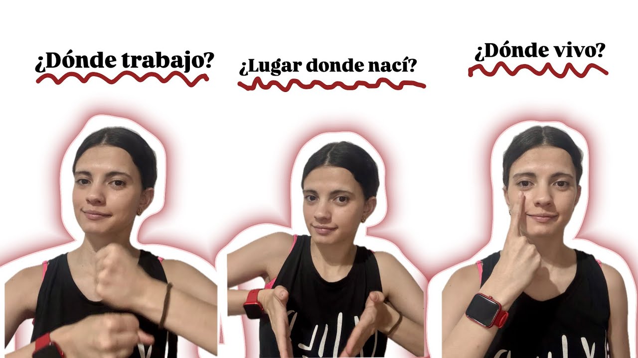 Mis lugares LSA (Lengua de Señas Argentina) 