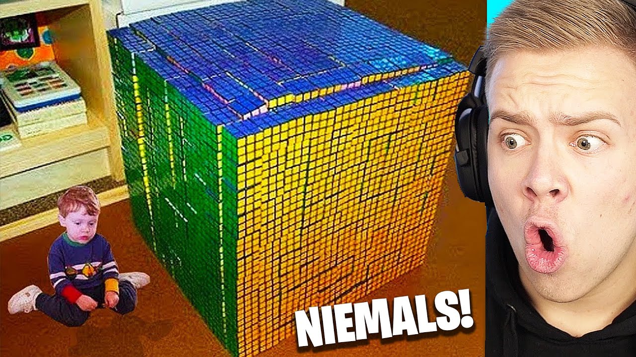 Dieses Kind löst RUBIK'S CUBE in 5 Sekunden..