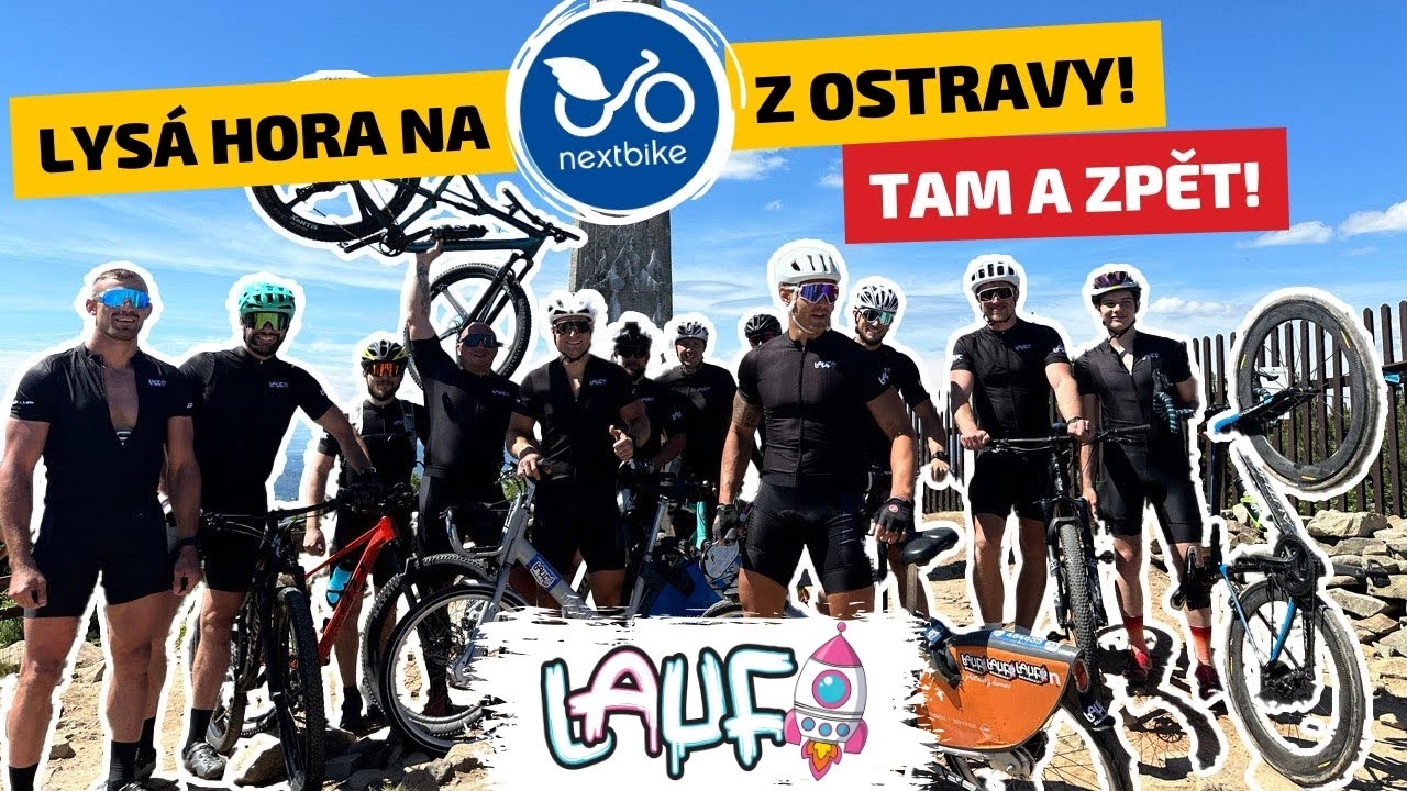 Z Ostravy na Lysou horu a zpět na NEXTBIKU s Complex Athlete a Žváťou a LAUF týmem!