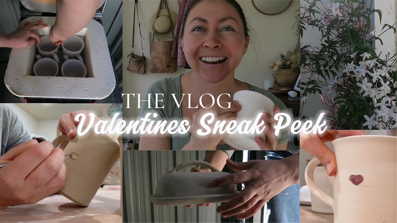 Valentines Sneak Peek! #ceramics